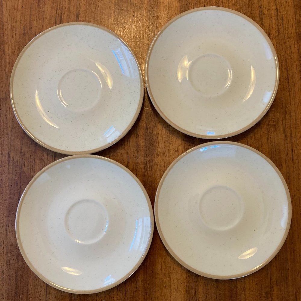 Franciscan Spice Saucers Set of Four Vintage 1960s